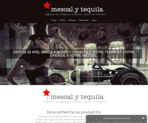 Mescalytequila.com(Mescal Y Tequila) Screenshot