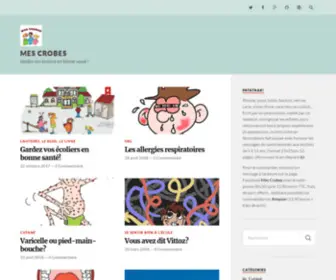 Mescrobes.com(Mes Crobes) Screenshot