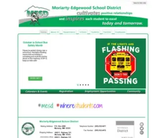 Mesd.us(Moriarty-Edgewood School District) Screenshot