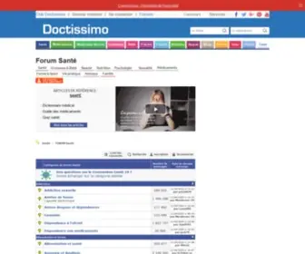Mesdiscussions.net(Forum Santé) Screenshot