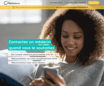 Mesdocteurs.com(Mesdocteurs) Screenshot