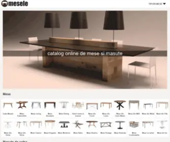 Mesele.ro(Catalog online de mese si masute) Screenshot