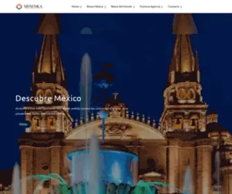 Mesenka.com.mx(Tour Operadora) Screenshot