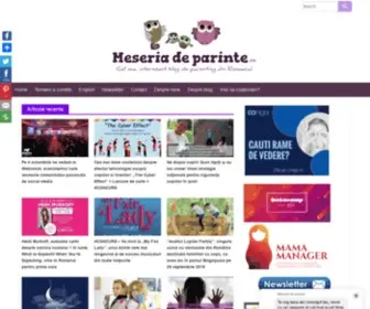 Meseriadeparinte.ro(Meseria de parinte) Screenshot