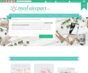 Mesfairepart.com(Décès) Screenshot