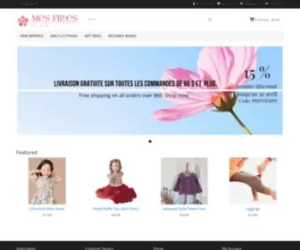 Mesfillesetcie.com(Mes Filles & Cie) Screenshot