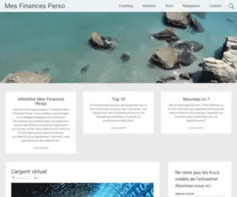 Mesfinancesperso.com(Devenir) Screenshot