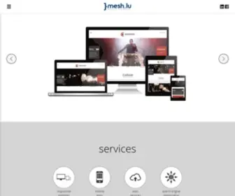 Mesh.lu(Mobile & web agency) Screenshot