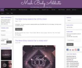 Meshbodyaddicts.com(SL's Mesh Body Blog (by Mesh Body Addicts)) Screenshot