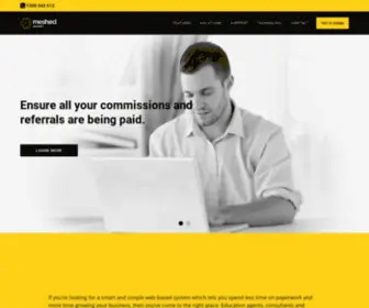 Meshedagent.com.au(Meshed Agent Management System) Screenshot