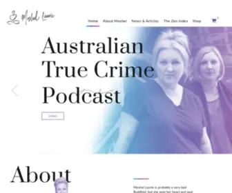 Meshellaurie.com(Meshel Laurie) Screenshot