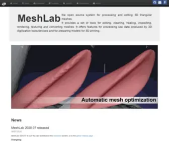 Meshlab.net(Meshlab) Screenshot