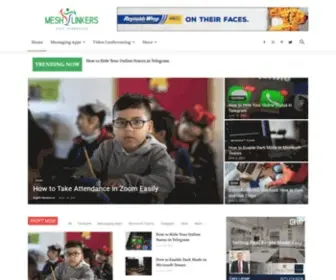 Meshlinkers.com(Learn and Stay Connected) Screenshot