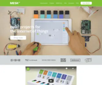 Meshprj.com(Mesh is a tool that let you explore the world of iot (internet of things)) Screenshot