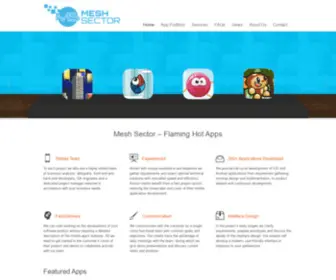 Meshsector.com(Mesh Sector) Screenshot