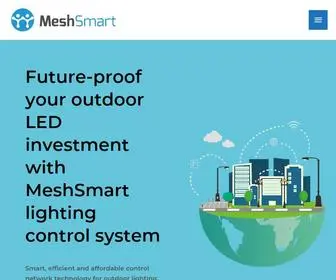 Meshsmart.com(Meshsmart smart city earth) Screenshot