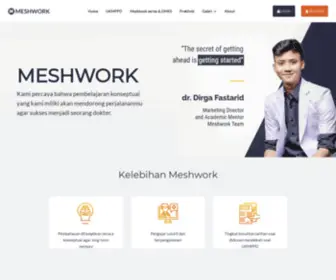 Meshworkacademic.com(Website Resmi Meshwork Academic UKMPPD) Screenshot