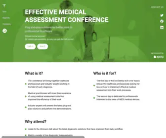 Mesiconference.com(Effective Medical Assessment Conference) Screenshot