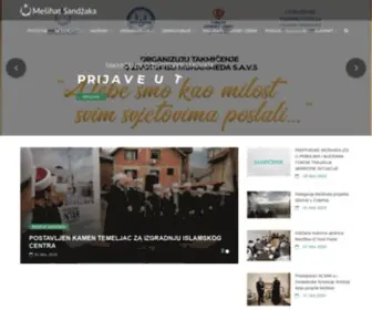 Mesihatsandzaka.rs(Mešihat) Screenshot