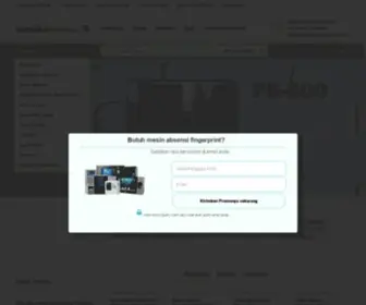 Mesinabsensi.co.id(Jual Mesin Absensi Fingerprint Murah dan Online) Screenshot