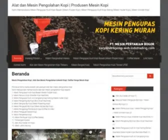 Mesinkopi.net(Alat dan Mesin Pengolahan Kopi) Screenshot