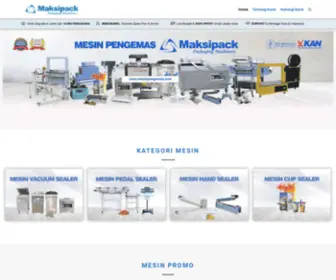 Mesinpengemas.com(Maksipack) Screenshot