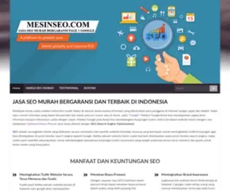 Mesinseo.com(Published scoops) Screenshot