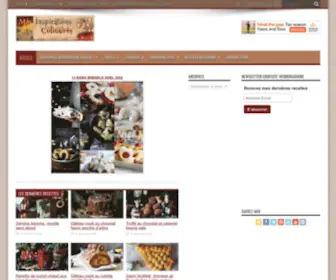 Mesinspirationsculinaires.com(Mes Inspirations Culinaires) Screenshot