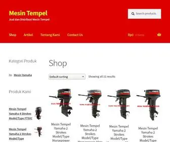 Mesintempel.com(Mesin Tempel) Screenshot