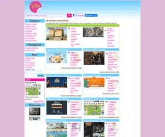 Mesjeuxvirtuels.com(Annuaire des jeux gratuits en ligne) Screenshot