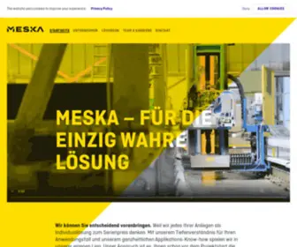 Meska.de(Startseite) Screenshot