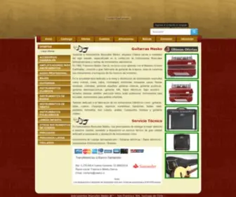 Mesko.cl(Guitarras mesko) Screenshot