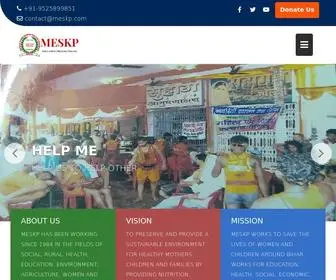 Meskp.com(Non-governmental organization) Screenshot