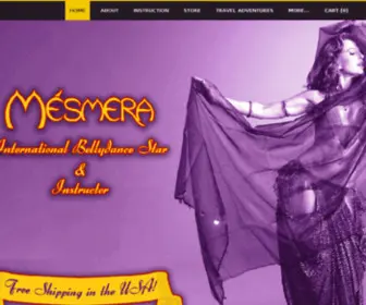 Mesmera.com(Home Page) Screenshot