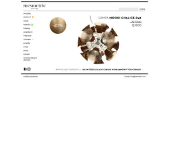Mesmetric.com(Mesmetric concept store) Screenshot