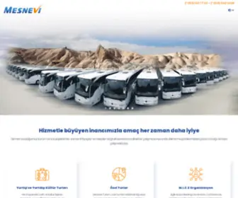 Mesnevi.com.tr(Mesnevi Turizm) Screenshot