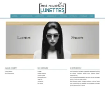 Mesnouvelleslunettes.fr(Mesnouvelleslunettes) Screenshot
