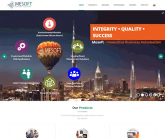 Mesoft.ae(MESOFT Business Solutions) Screenshot