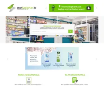 Mesoigner.fr(Votre pharmacie en ligne) Screenshot