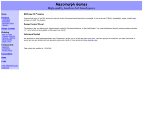 Mesomorph.com(Mesomorph) Screenshot