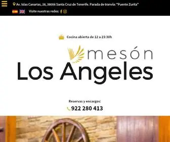 Mesonlosangeles.com(Mesón Los Ángeles) Screenshot