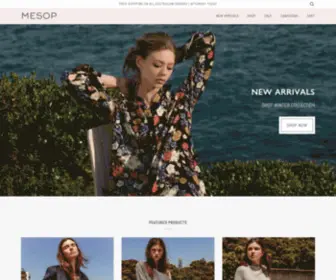 Mesop.com(Create an Ecommerce Website and Sell Online) Screenshot