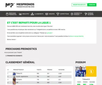 Mespronos.net(Mespronos) Screenshot