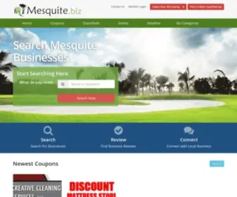 Mesquite.biz(Local Business Directory) Screenshot