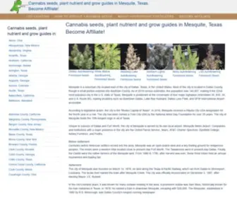 Mesquitecannabis.ml(Cannabis seeds) Screenshot
