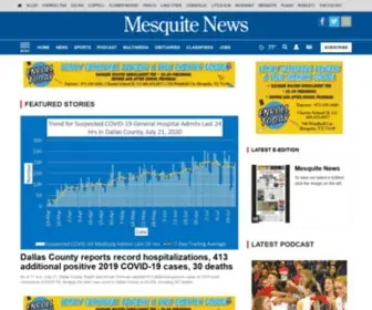 Mesquitenews.com(Mesquite News) Screenshot