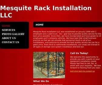 Mesquiterack.com(Mesquite Rack Installation LLC) Screenshot