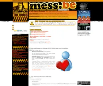 Mess.be(Mess with Windows Live and MSN Messenger) Screenshot