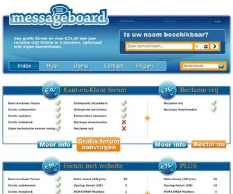 Messageboard.nl(Algemene blog) Screenshot