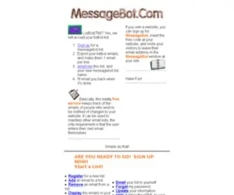Messagebot.com(Messagebot (tm)) Screenshot